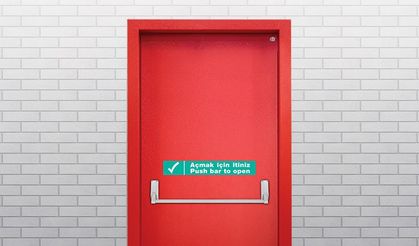 Yangın Kapılarında Kale Kilit ile Maksimum Güvenlik