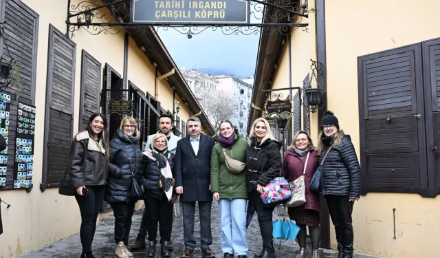 Oktay Yılmaz’dan Bursa'nın Sanat Köprüsüne ziyaret