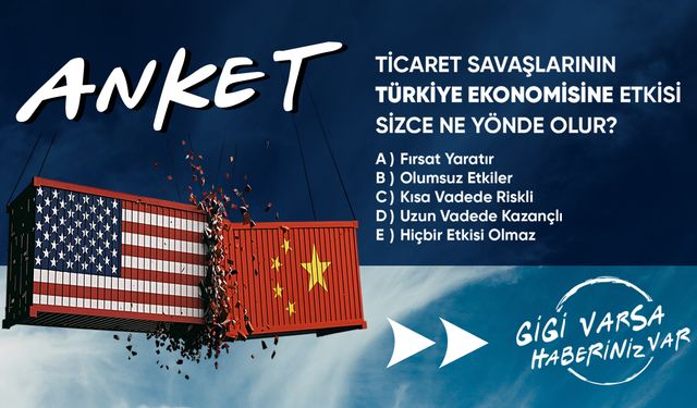 Ticaret savaşlarının Türkiye ekonomisine etkisi sizce ne yönde olur?