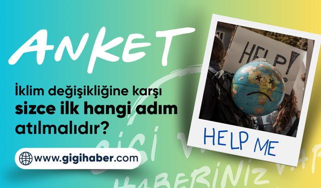 İklim Değişikliğine Karşı Sizce İlk Hangi Adım Atılmalıdır?