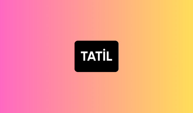 TATİL