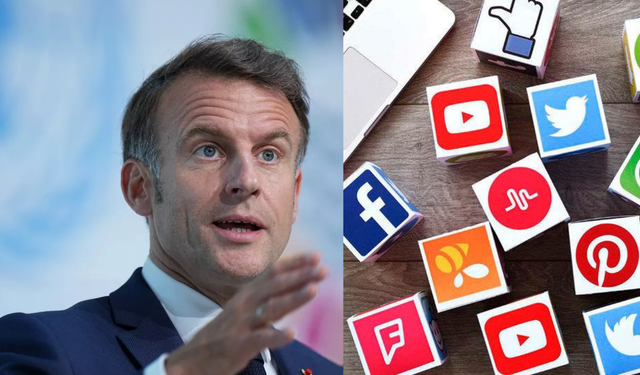 Macron, 15 Yaş Altına Sosyal Medyayı Yasaklıyor