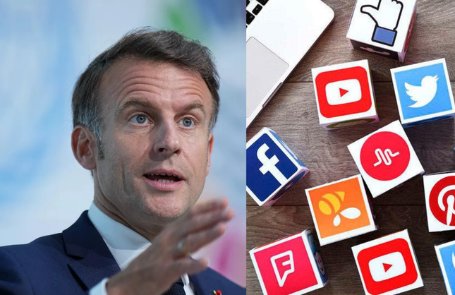 Macron, 15 Yaş Altına Sosyal Medyayı Yasaklıyor