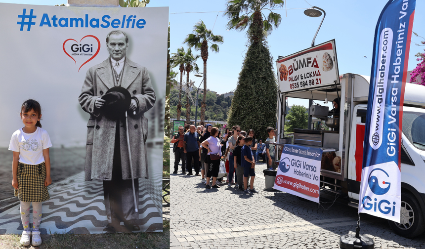 GiGi Haber'in "Atamla Selfie" Etkinliği Büyük İlgi Gördü