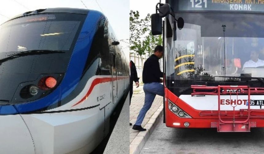 İzmir’de Bayramda Ulaşım Ücretsiz!